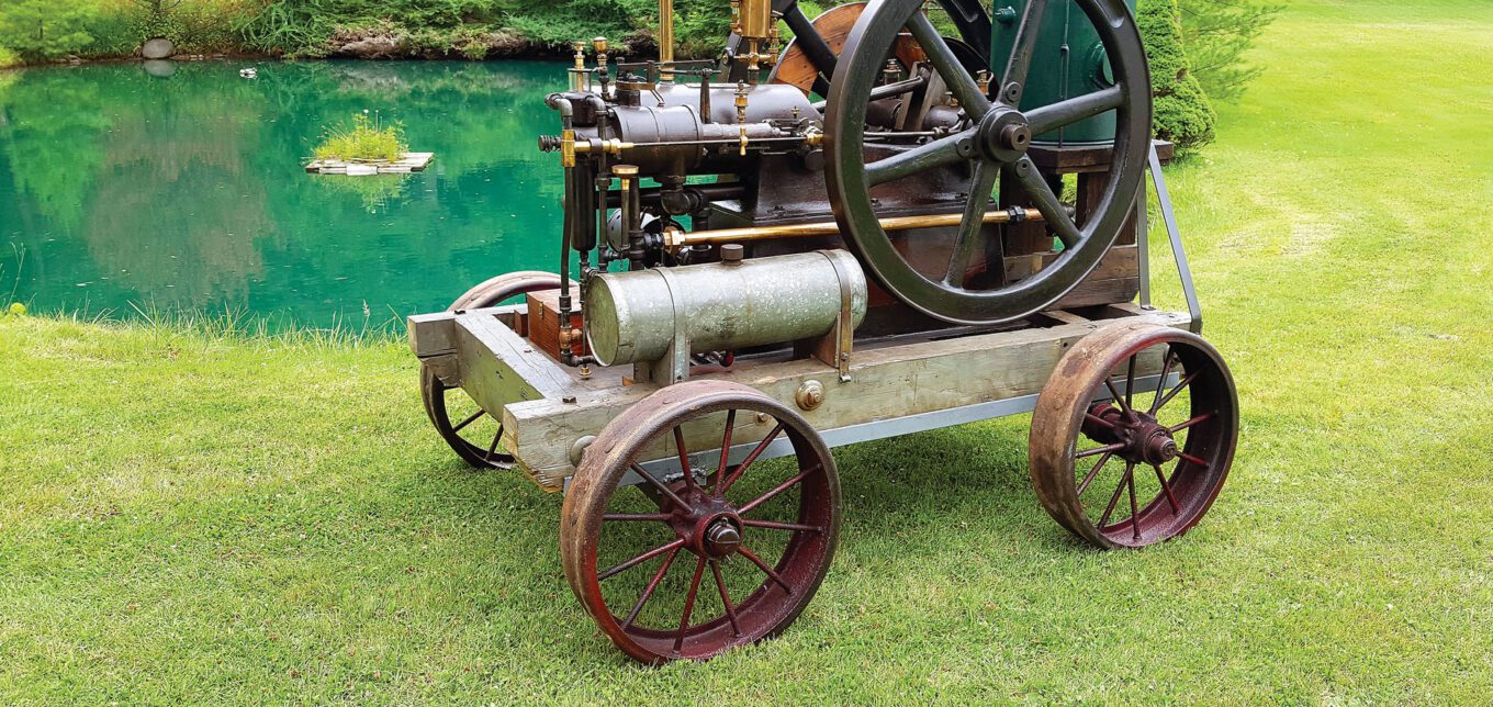 OS K6型 IGNITION ENGINE 60 復刻版 Circa-1890 6hp Olds Engine - Gas Engine Magazine